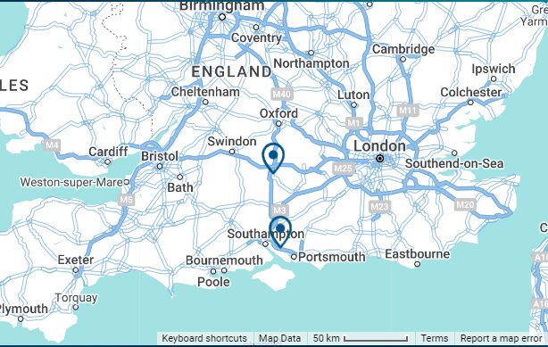 We're based in both Newbury, Berkshire